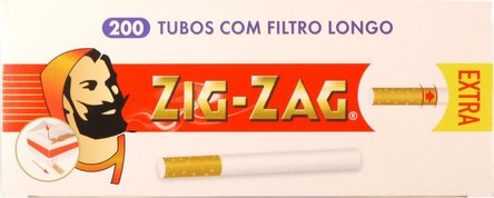 ZIG ZAG "200" Extra cigarette tubes (pack of 5 boxes)