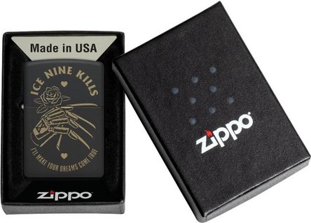 ZIPPO schwarz gelasert Ice Nine Kills I'll make... 60007803