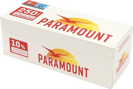 PARAMOUNT 250 Zigtt.-H&uuml;lsen Special rot (4 Schachteln)