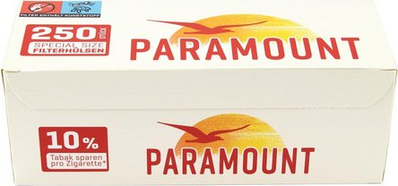 PARAMOUNT 250 Zigtt.-H&uuml;lsen Special rot (4 Schachteln)