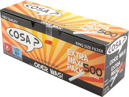COSA 500 Zigtt-H&uuml;lsen (1 Schachtel)