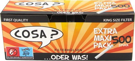 COSA 500 Zigtt-H&uuml;lsen (1 Schachtel)