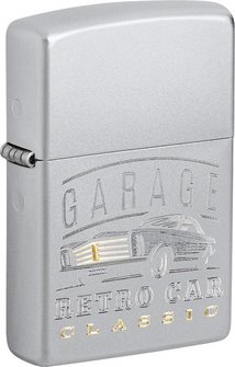 ZIPPO satin finish TT Retro Garage 60007824
