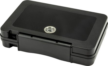 PASSATORE Cigar Case Acryl schwarz  f&uuml;r 5 Zigarren