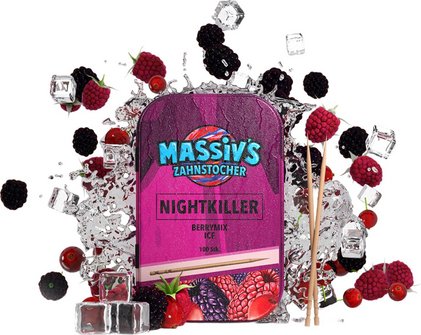 Massiv's Zahnstocher Nightkiller Inhalt 100 St. im Display