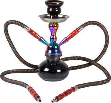 Shisha Sinai/Rainbow schwarz 2er/25cm