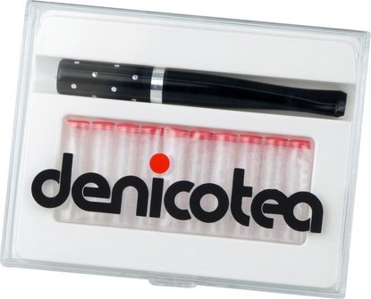 DENICOTEA Zigarettenspitze Automatic Cavalier schwarz L