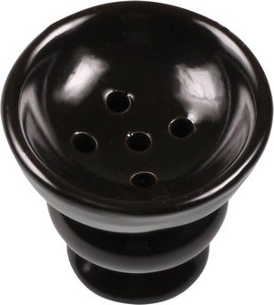 Kopf schwarz klein f&uuml;r Shisha