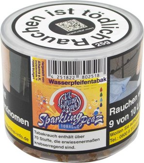 WP-Tabak 187 Tobacco Sparkling Peaz 25gr-Dose T&T