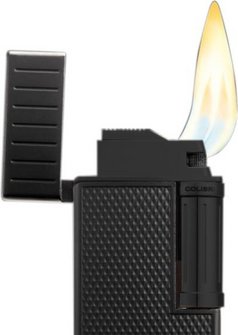 COLIBRI Zigarren-Feuerzeug Julius II schwarz      Sz