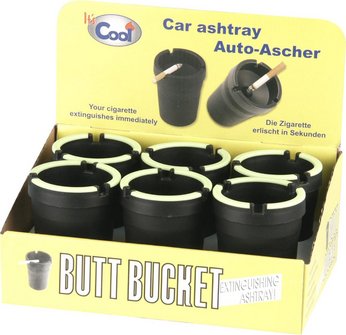 Ascher f&uuml;r Dosenhalter im Auto nachtleuchtend