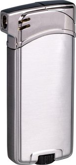 JEAN CLAUDE Classic Pipe chrom satin/chrom pol.      Pz