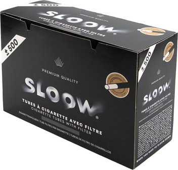 SLOOW Zigarettenh&uuml;lsen 500er (1 Schachtel)