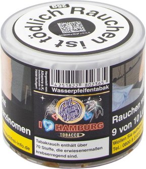 WP-Tabak 187 Tobacco I Love Hamburg 25gr-Dose T&T