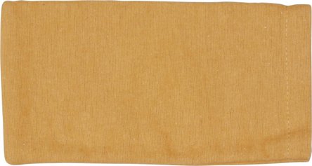 Stoffbeutel beige gro&szlig; 19x10cm ohne Schnur