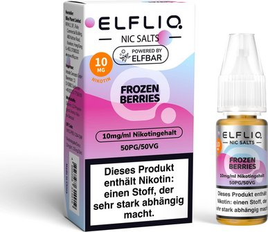 ELFBAR ELFLIQ Frozen Berries 10mg/ml Nic Salt 10ml