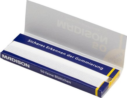 Madison Premium Zigarettenpapier (je 50 Heftchen)