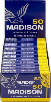 Madison Premium Zigarettenpapier (je 50 Heftchen)