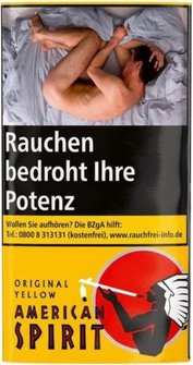 American Spirit Original Yellow Pouch 30 g