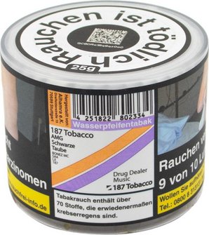 WP-Tabak 187 Tobacco AMG 25gr-Dose T&T