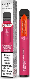 ELFBAR 600 Strawb. Raspb. Cherry Ice 20 mg/ml