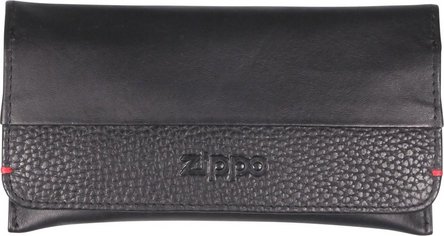 ZIPPO tobacco pouch nappa leather black 2006058