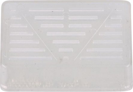 Polymerbefeuchter rechteckig transparent f&uuml;r ca. 25-50 Cig.