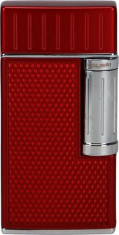 COLIBRI Feuerzeug Julius II rot/chrom      Sz