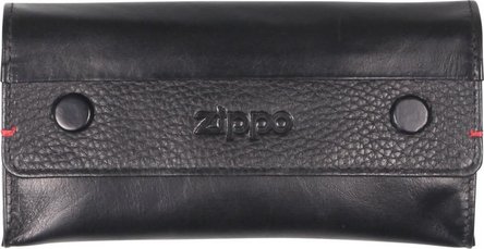 ZIPPO tobacco pouch nappa leather black 2006060