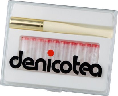 DENICOTEA Zigarettenspitze Automatic Lady elfenbein L