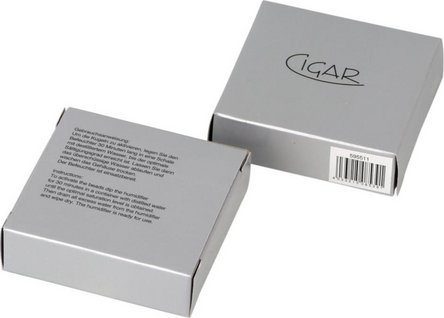 Polymerbefeuchter Cigar rund transparent  f&uuml;r ca. 20 Zig.