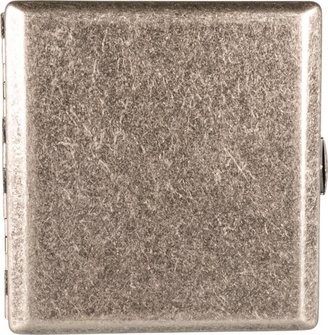 Zigarettenetui Jean Claude Messing silber antik  20er