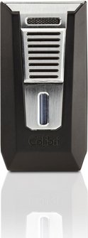COLIBRI Zigarren-Feuerzeug Slide II schwarz matt/chrom