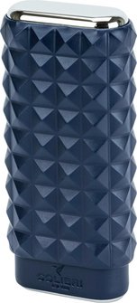 COLIBRI Quasar Cigarren Schiebe-Etui marine/chrom 3er