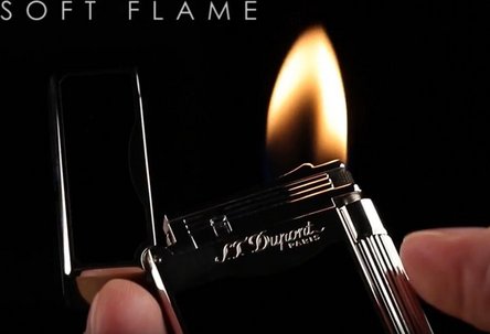 DUPONT "Le Grand" with combination flame palladium