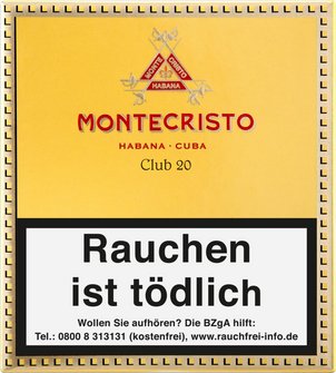 Montecristo Club 20 Stk. &agrave; &euro; 0,95