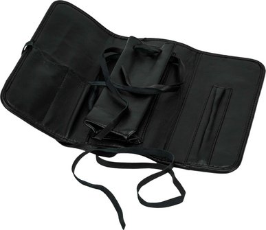 PASSATORE Pfeifen-Rollbeutel Lammleder schwarz 20cm / 1er