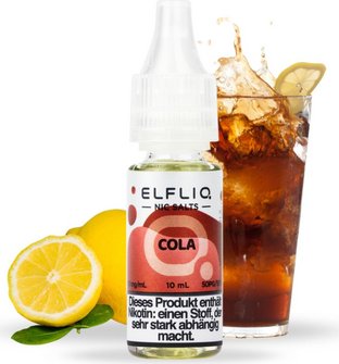 ELFBAR ELFLIQ Cola 10mg/ml Nic Salt 10ml