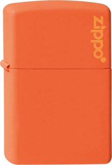 ZIPPO Orange matte Zippo Logo 60001268