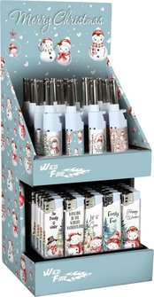 WF Piezo-Feuerzeug Snowman Steller, Inhalt: