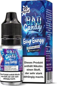 BAD CANDY Liquid NicSalz Easy Energy 20mg/ml 10ml