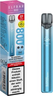 ELFBAR E-Shisha 800 Blueberry Sour Raspberry 20 mg/ml