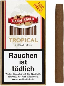 Handelsgold Cigarillos Tropical 5 Stk. &agrave; &euro; 0,36