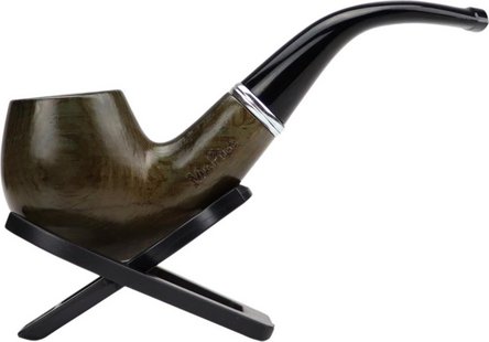 Pfeife Mr.Pipe Ebenholz braun matt, Rg.9mm Bohrg.KS-MS