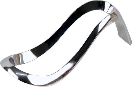Pfeifenst&auml;nder chrom gl&auml;nzend f&uuml;r 1 Pfeife