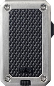 COLIBRI Rally chrom geb&uuml;rstet/schwarz matt Laser UNBEF&Uuml;LLT