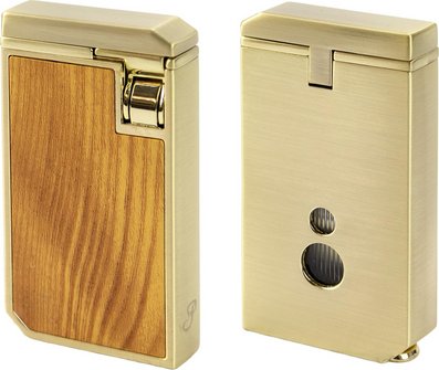 PASSATORE 2-Fl.Jet Zigarrenfzg. Sinclair gold/Holzdesign