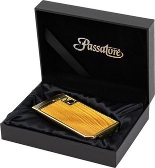 PASSATORE 2-Fl.Jet Zigarrenfzg. Sinclair gold/Holzdesign