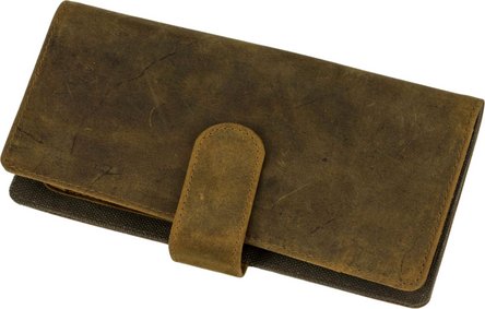 PASSATORE Zigarrenetui Leder braun antik, H 20cm