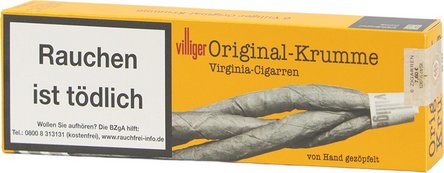 Villiger Original Krumme Virginia 6 Stk. &agrave; &euro; 1,266